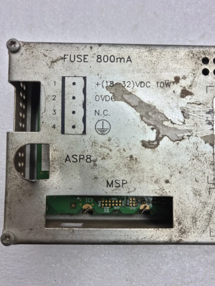 For Parts/Scrap ESA VT155W00000 Touch Panel Hmi Made In Italy VT155W00000